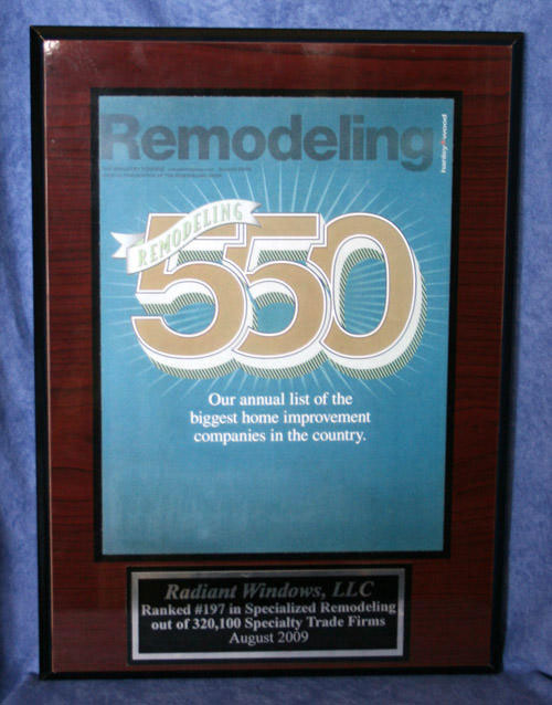 Remodeling Magazine Award